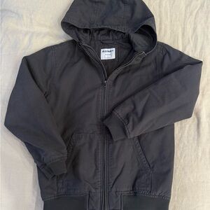Old Navy Black Hooded Jacket
